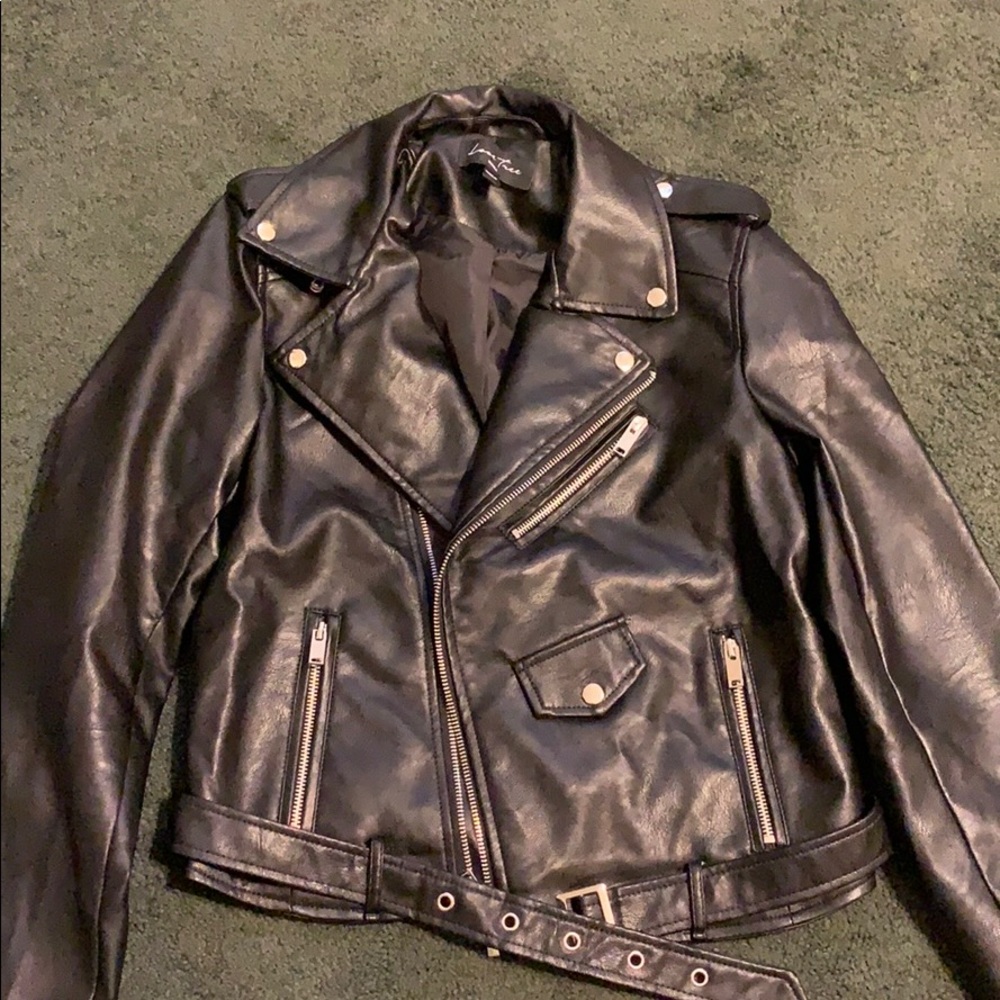 Leather jacket